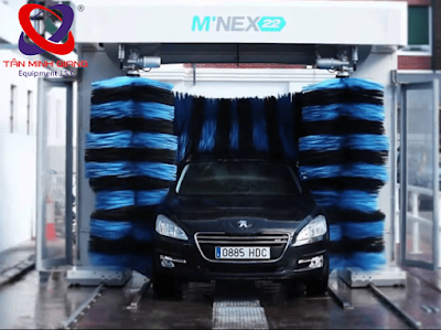 Máy rửa xe tự động cho trạm rửa xe chuyên nghiệp