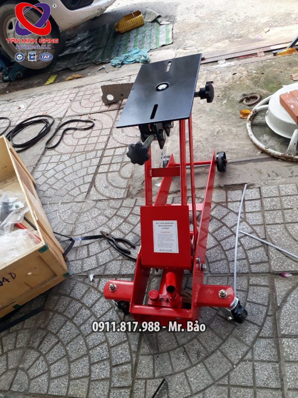 GIÁ ĐỠ HỘP SỐ LOẠI NẰM KÍCH CÁ SẤU 500KG ZHONGXING ZX0104D