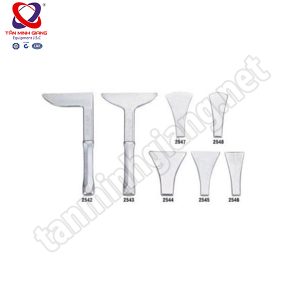 bộ dụng cụ nắn viền nắn góc làm đồng 7 món JTC-2542 đến JTC-2548