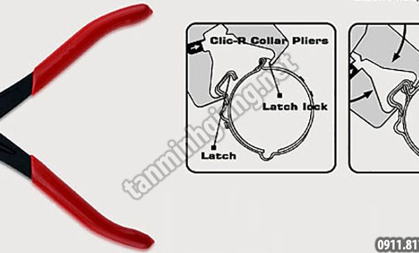 Kìm kẹp cổ dê JTC-1212