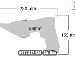 kích thước máy cắt tôn khí nén shinano si 4500