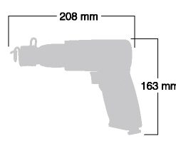 Búa đục bằng khí nén Shinano SI-4120A - Nhật Bản