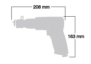 Búa đục bằng khí nén Shinano SI-4120A - Nhật Bản