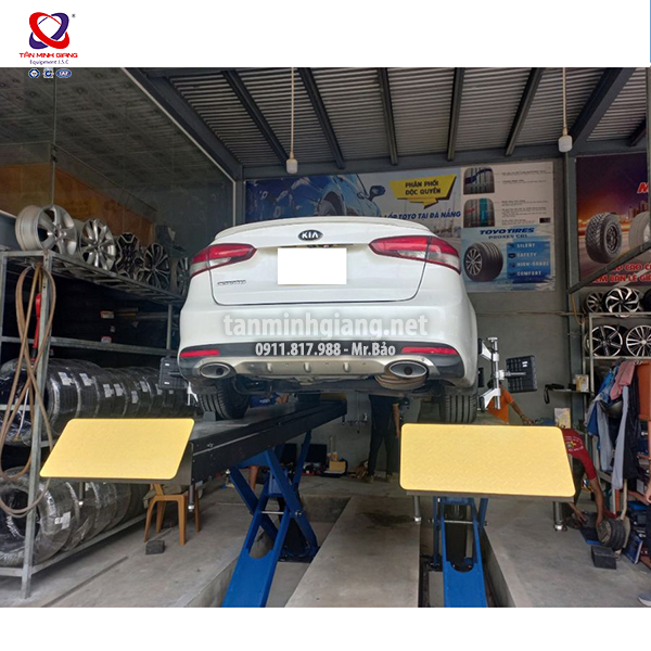 Cầu nâng kiểm tra góc lái Bluepoint Snap-on SOSAL 4.5M