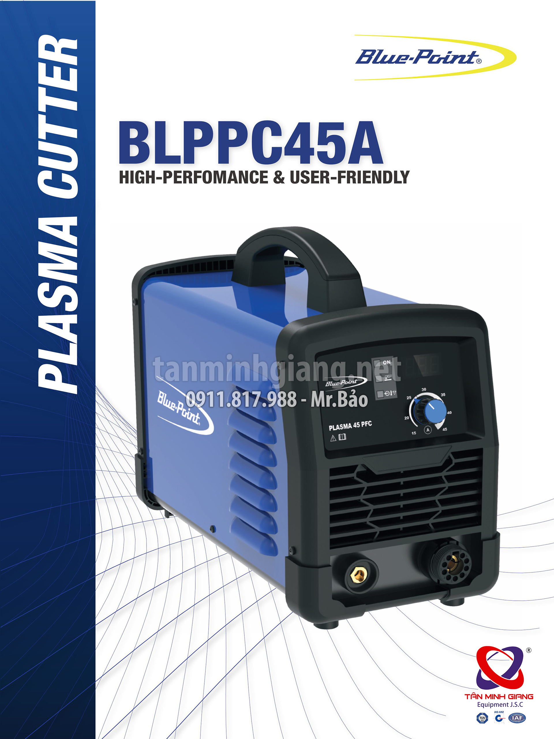 may-cat-plasma-blue-point-snap-on-BLPPC45A-1 Máy cắt plasma Bluepoint - Snap-on BLPPC45A