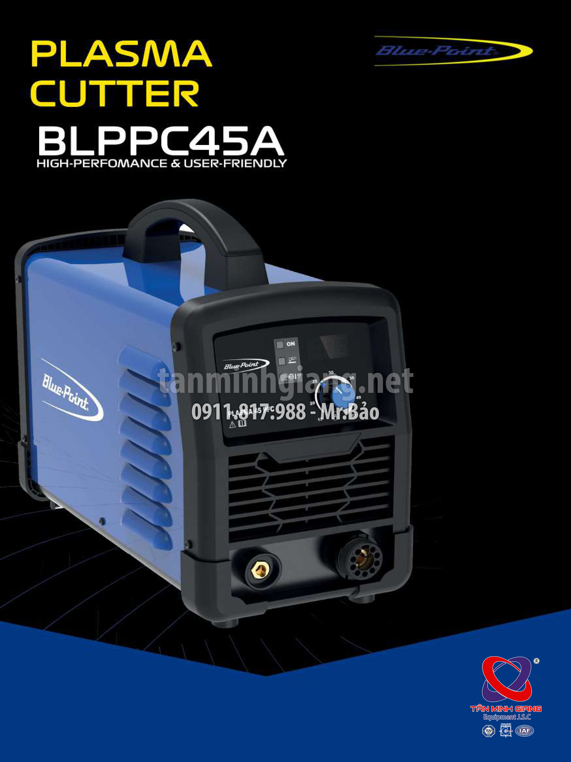 may-cat-plasma-blue-point-snap-on-BLPPC45A-3 Máy cắt plasma Bluepoint - Snap-on BLPPC45A
