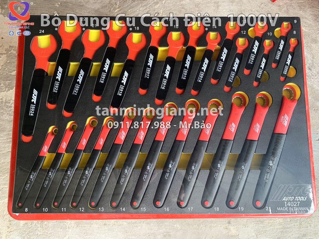 Bộ dụng cụ cách điện 1000V JTC-I4115S - 115 chi tiết