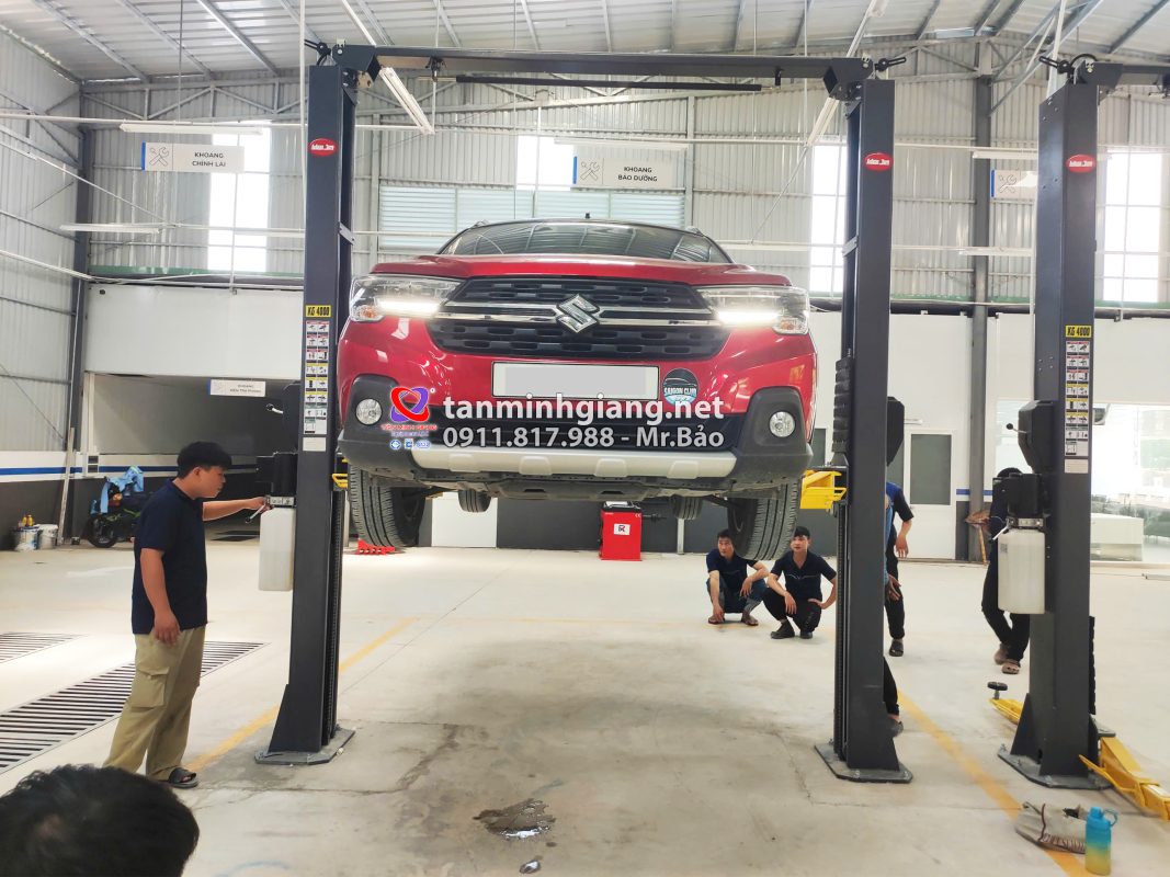 Cầu nâng 2 trụ Weijia DH204YAS - 4 Tấn